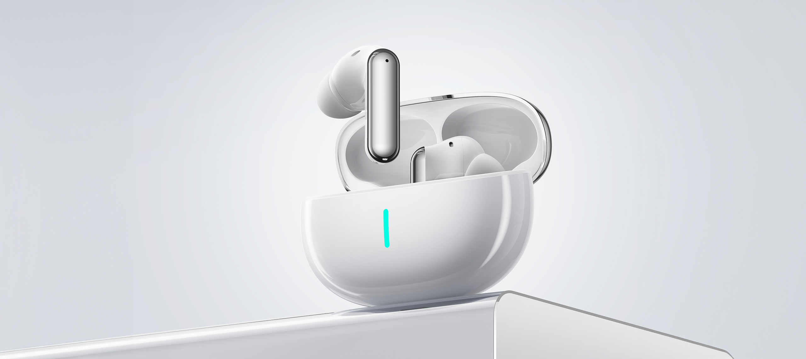 FlyTws N255dB深度降噪 CD级纯净原音 46小时超长续航